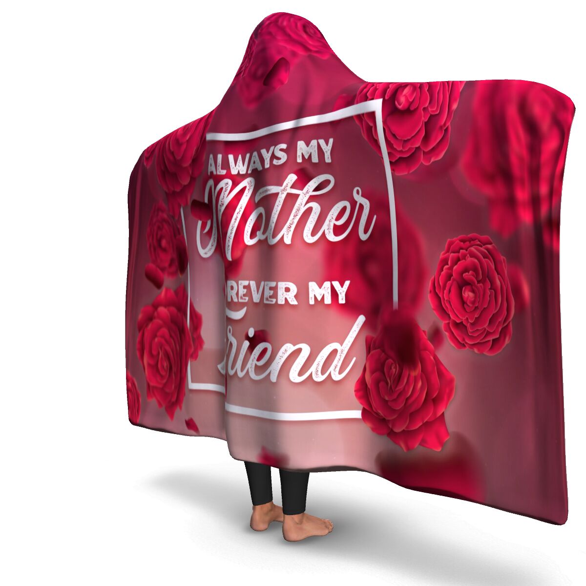 Mother's Appreciation Hooded Blanket ( Various Sizes)