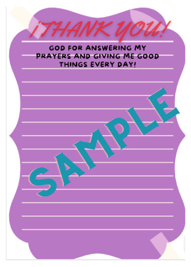 The EveryDay Miracles Prayer Journal for Kids