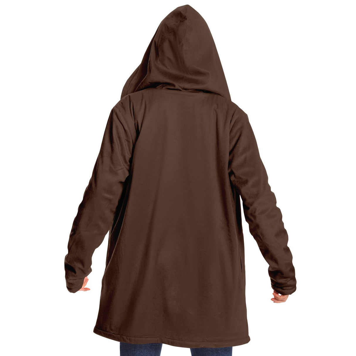 Hot Chocolate Microfleece Cloak