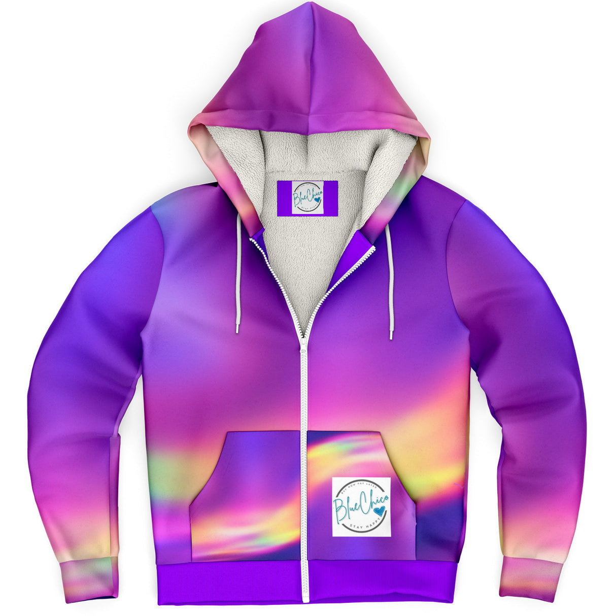 Pink Light Microfleece Coat