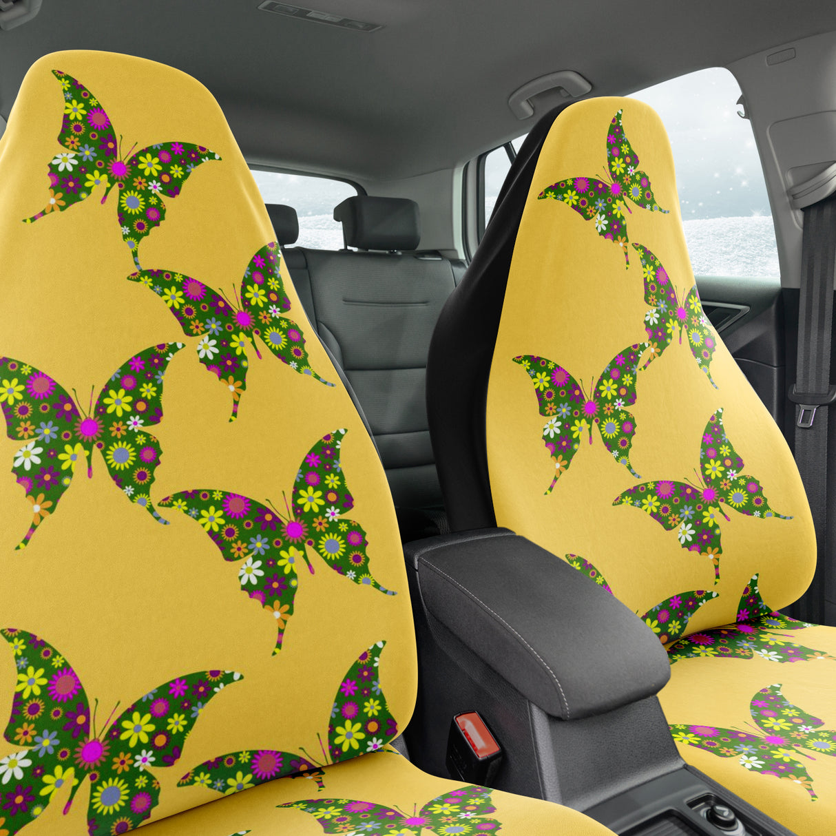A Butterfly's Garden Automobile Seat Covers