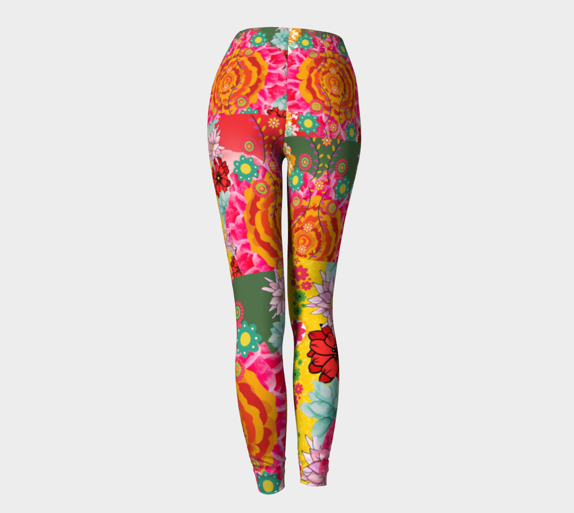Tropical Amor Premium Stretch Leggings