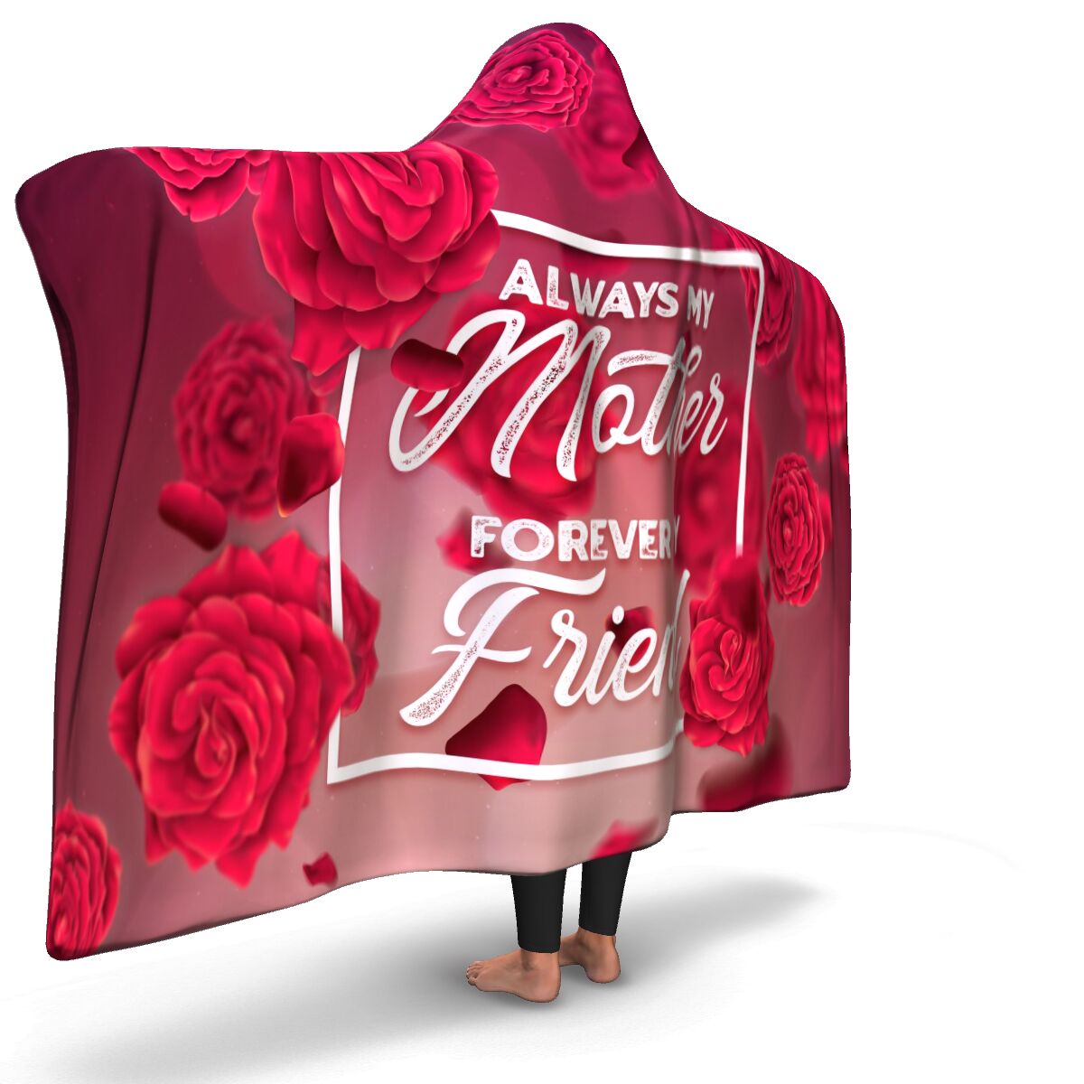 Mother's Appreciation Hooded Blanket ( Various Sizes)