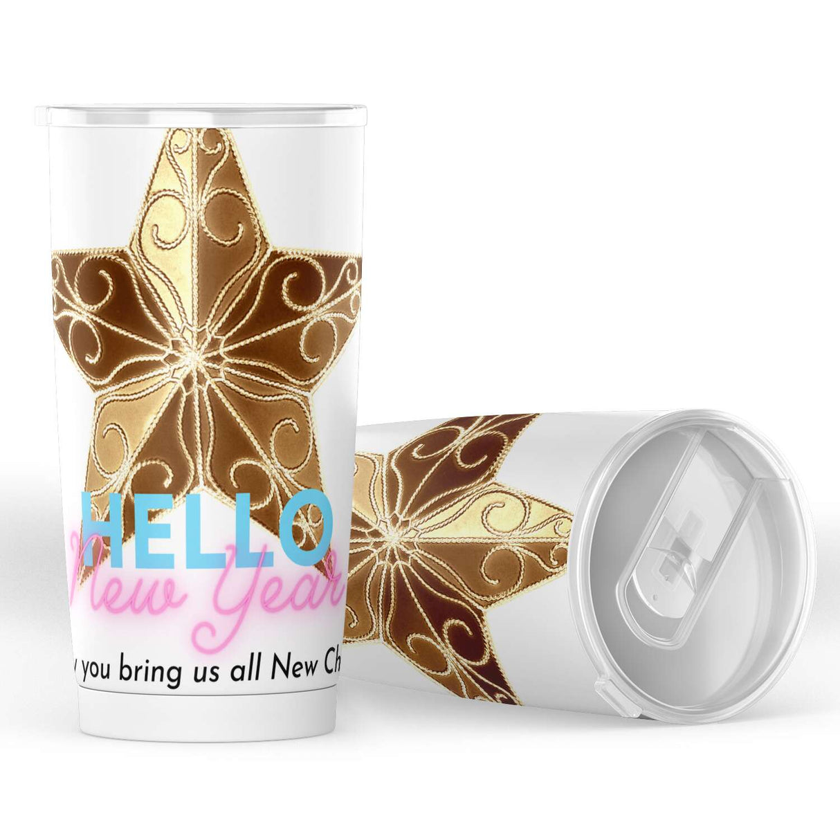 New Year Cheer Tumbler