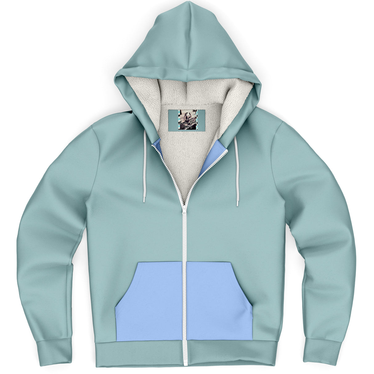 Mountain Haze Zip Ultra Soft MicroFleece Coat