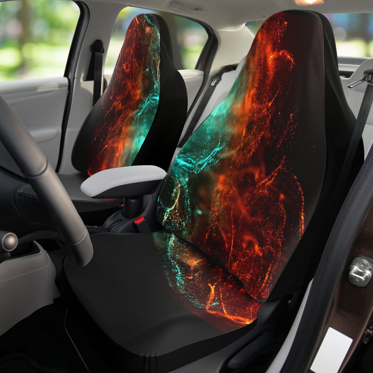 Electric Smoke Car Seat Covers