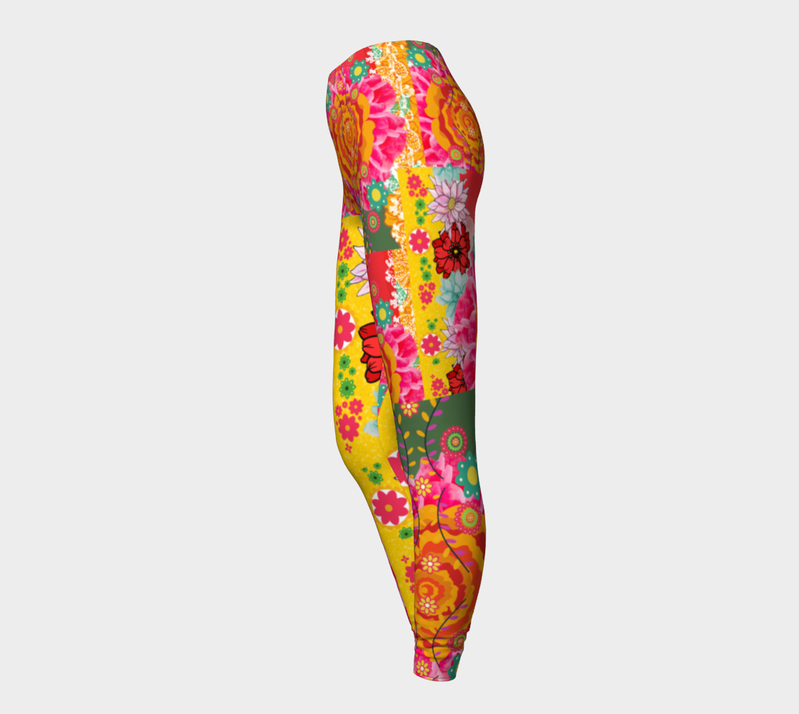 Tropical Amor Premium Stretch Leggings