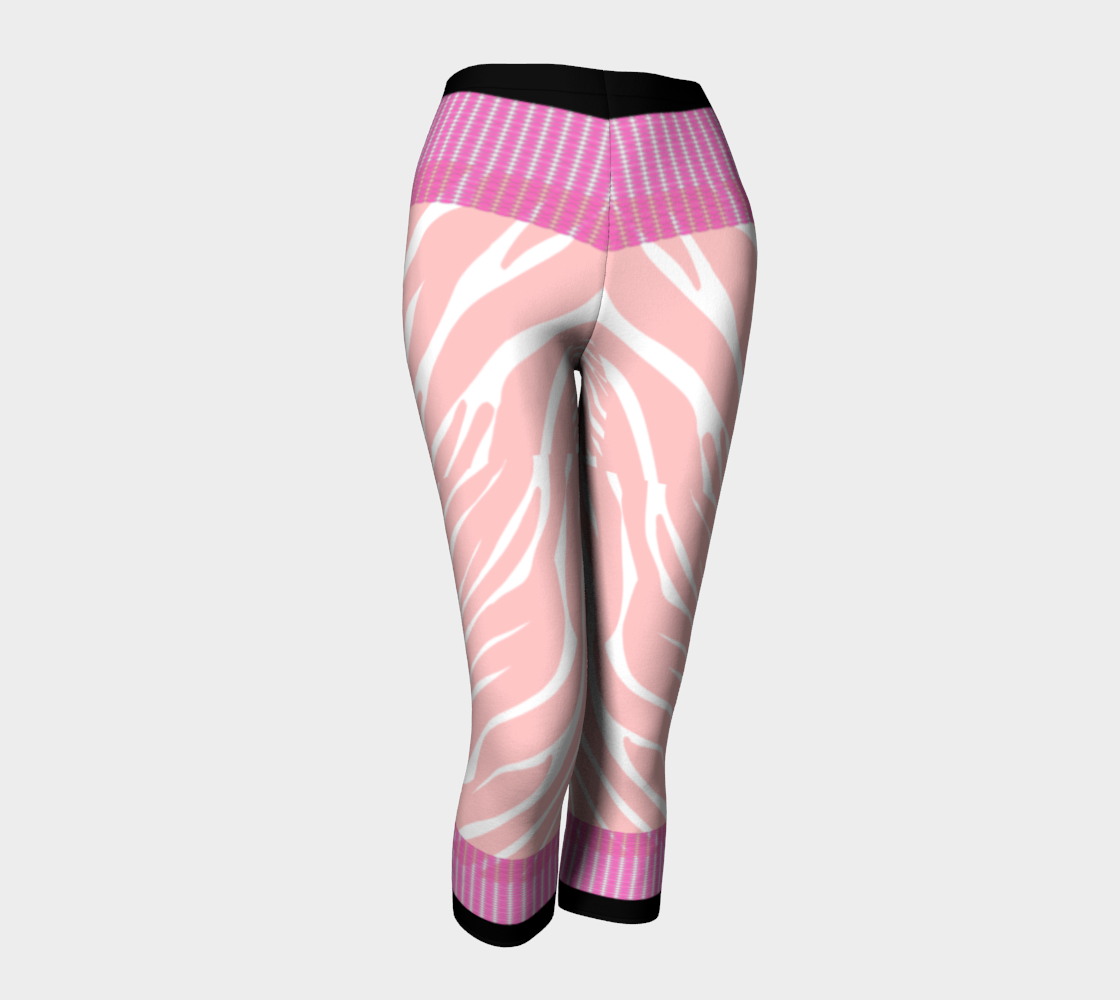 90's Tiger Premium Stretch Capri Leggings