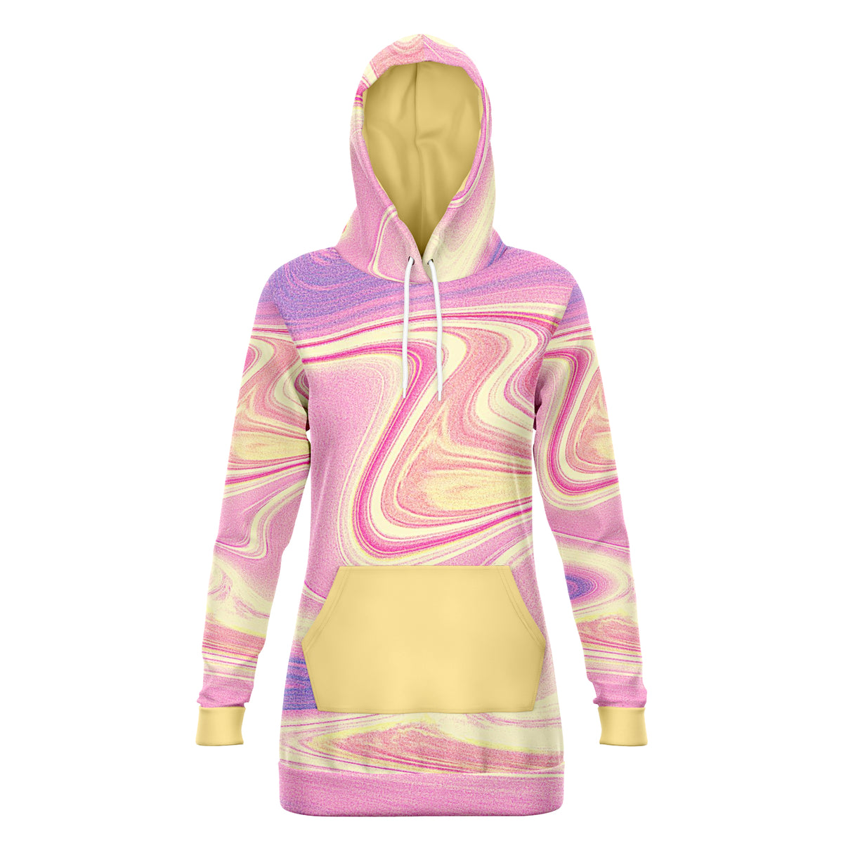 Magnetic Vibes Longline Hoodie