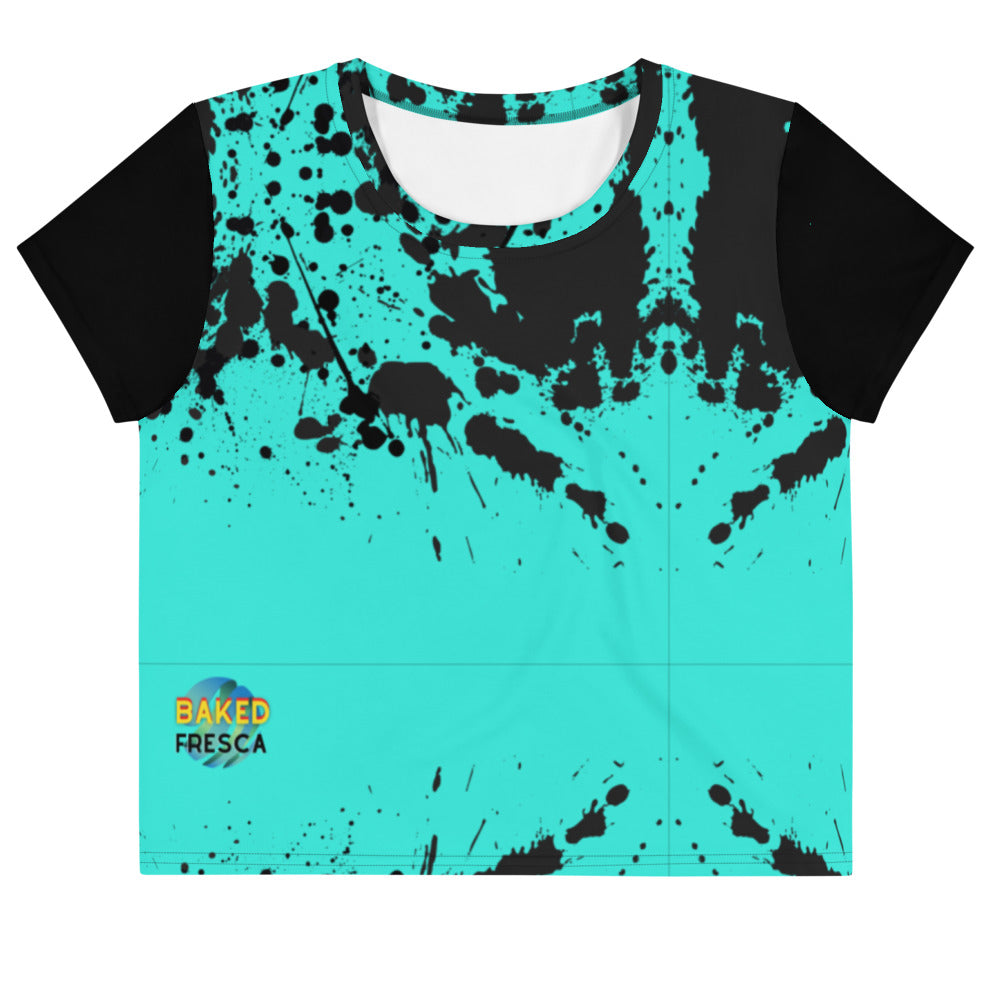 Aqua Crush Croptini Swim Tee by Baked Fresca
