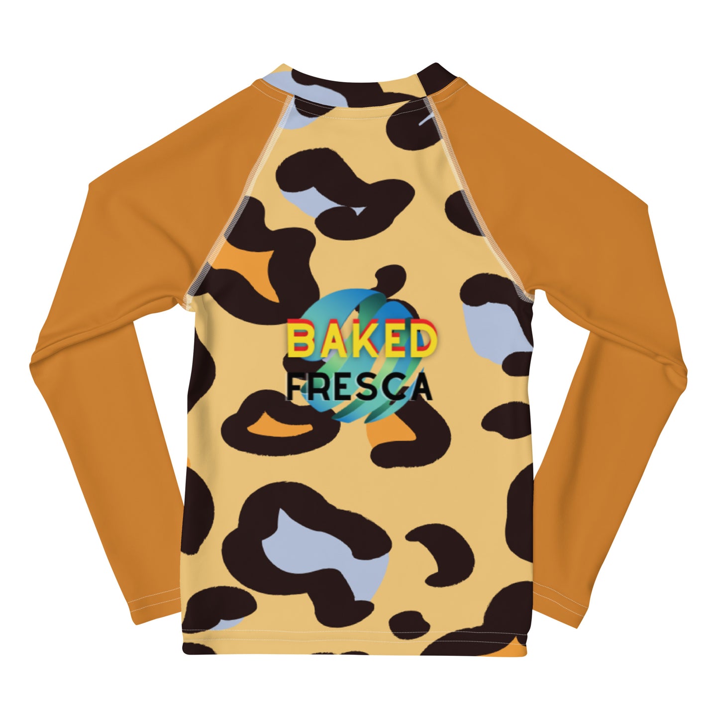 Leopard Bliss Kids Rash Guard by Baked Fresca