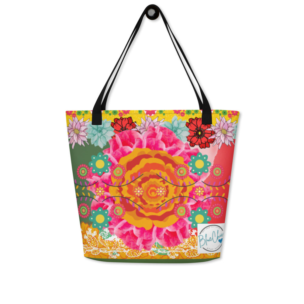 Raices Mexicanas Bolsa de Estilo Grande