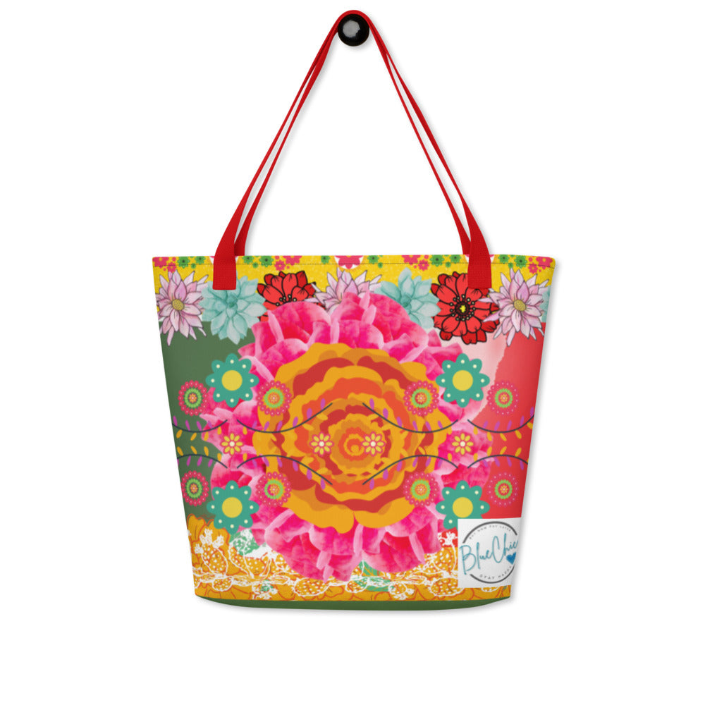 Raices Mexicanas Bolsa de Estilo Grande