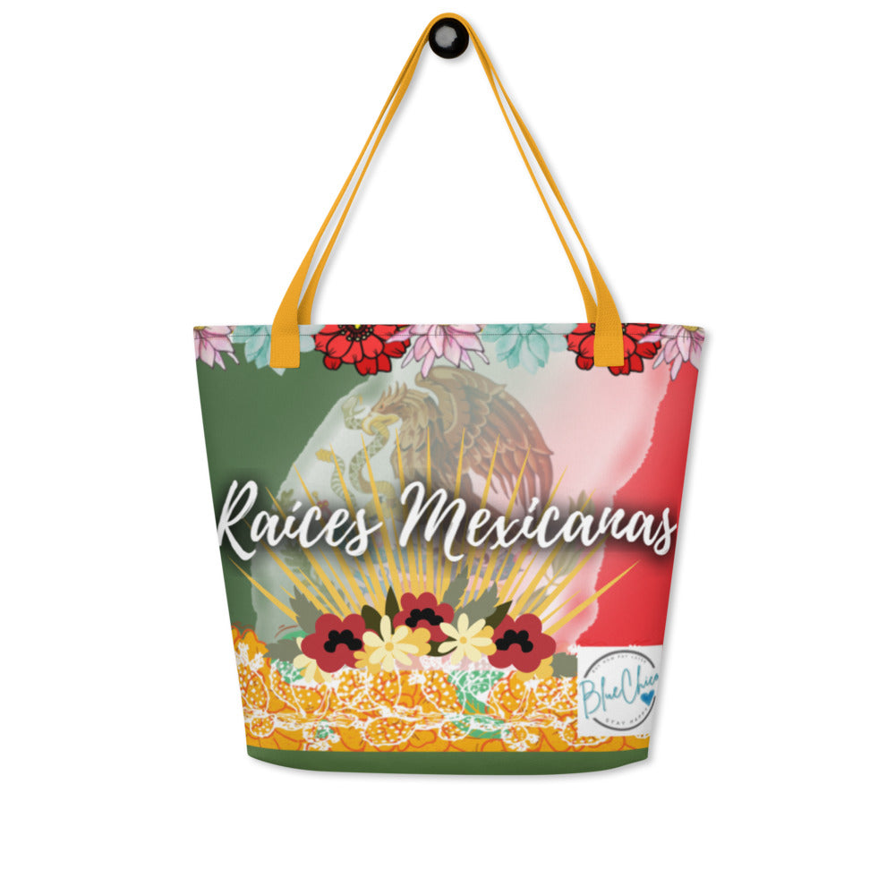 Raices Mexicanas Bolsa de Estilo Grande