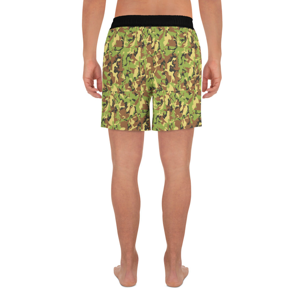 Forest Camo Men's Sun Shorts by Baked Fresca