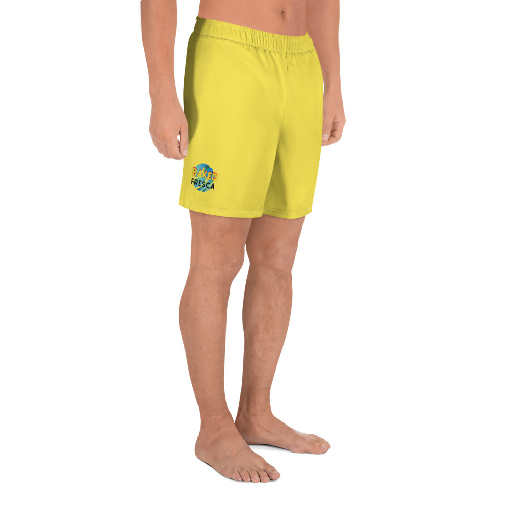 Classic Yellow Men's Sun Shorts