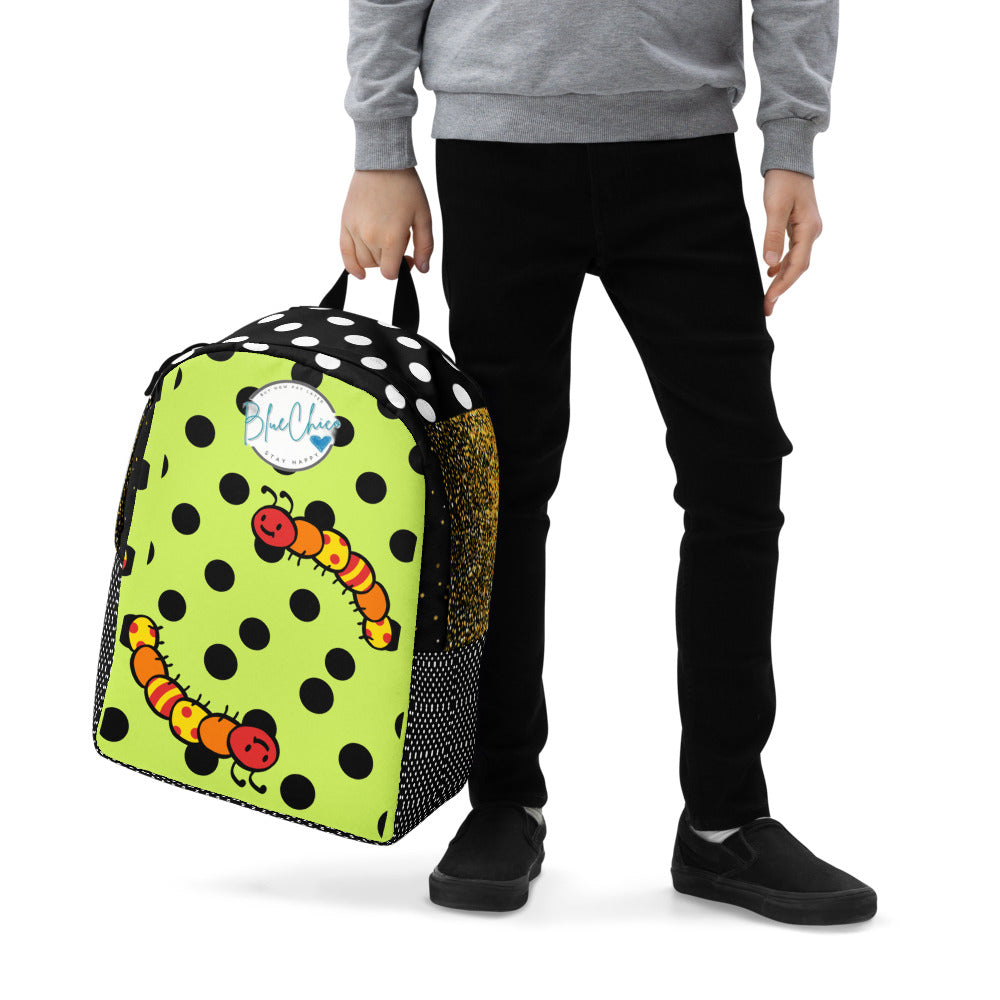 Snacky Caterpillar Heavy Duty & Water Resistant Backpack