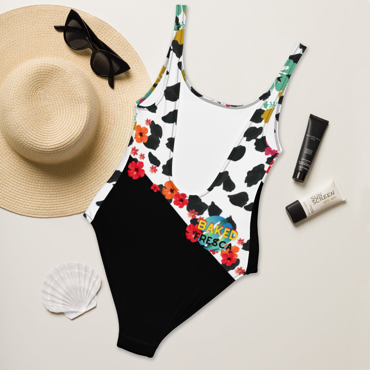 Floral Queen One-Piece Swimsuit