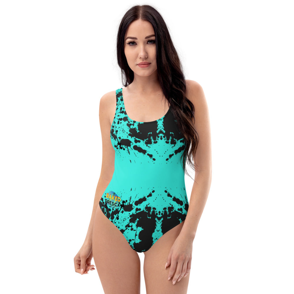 Aqua Crush One-Piece Swimsuit by Baked Fresca