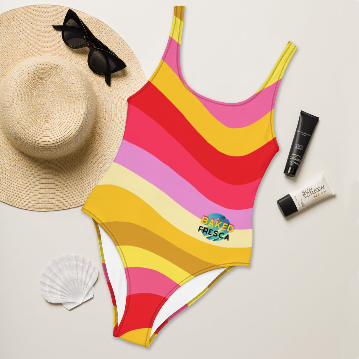 Lollipop Land One-Piece Swimsuit by Baked Fresca