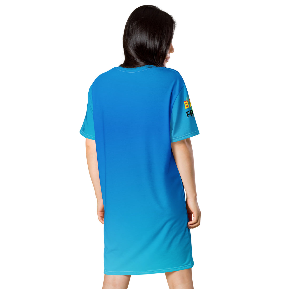 Blue Lace Swim Dress by Baked Fresca