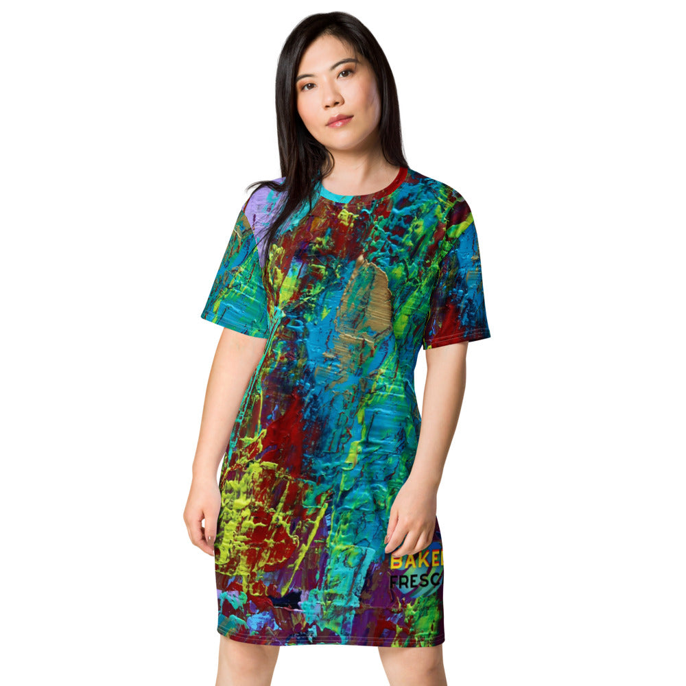 Joyful Art Swim Dress