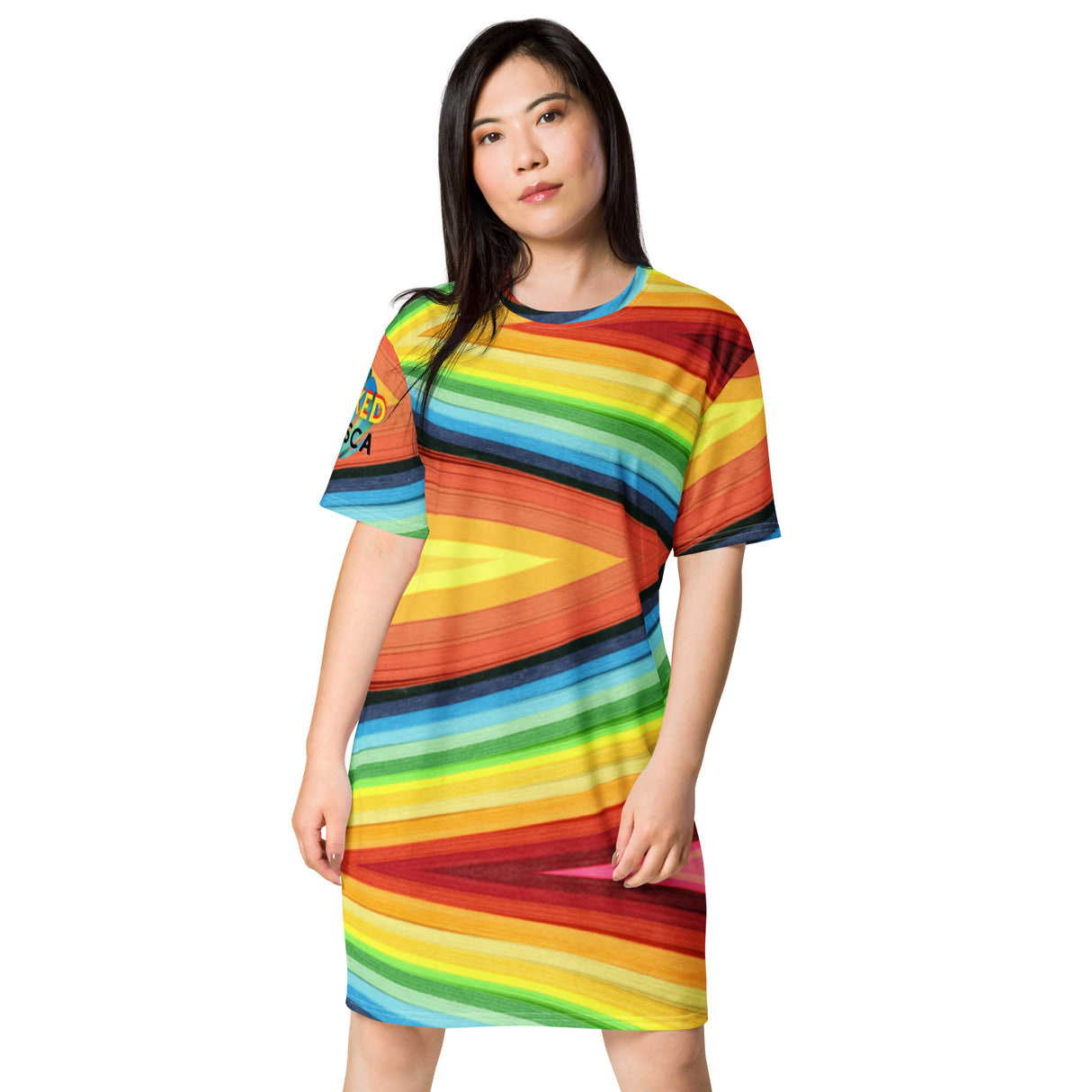 70's Schooltime Vibes Swim Dress by Baked Fresca