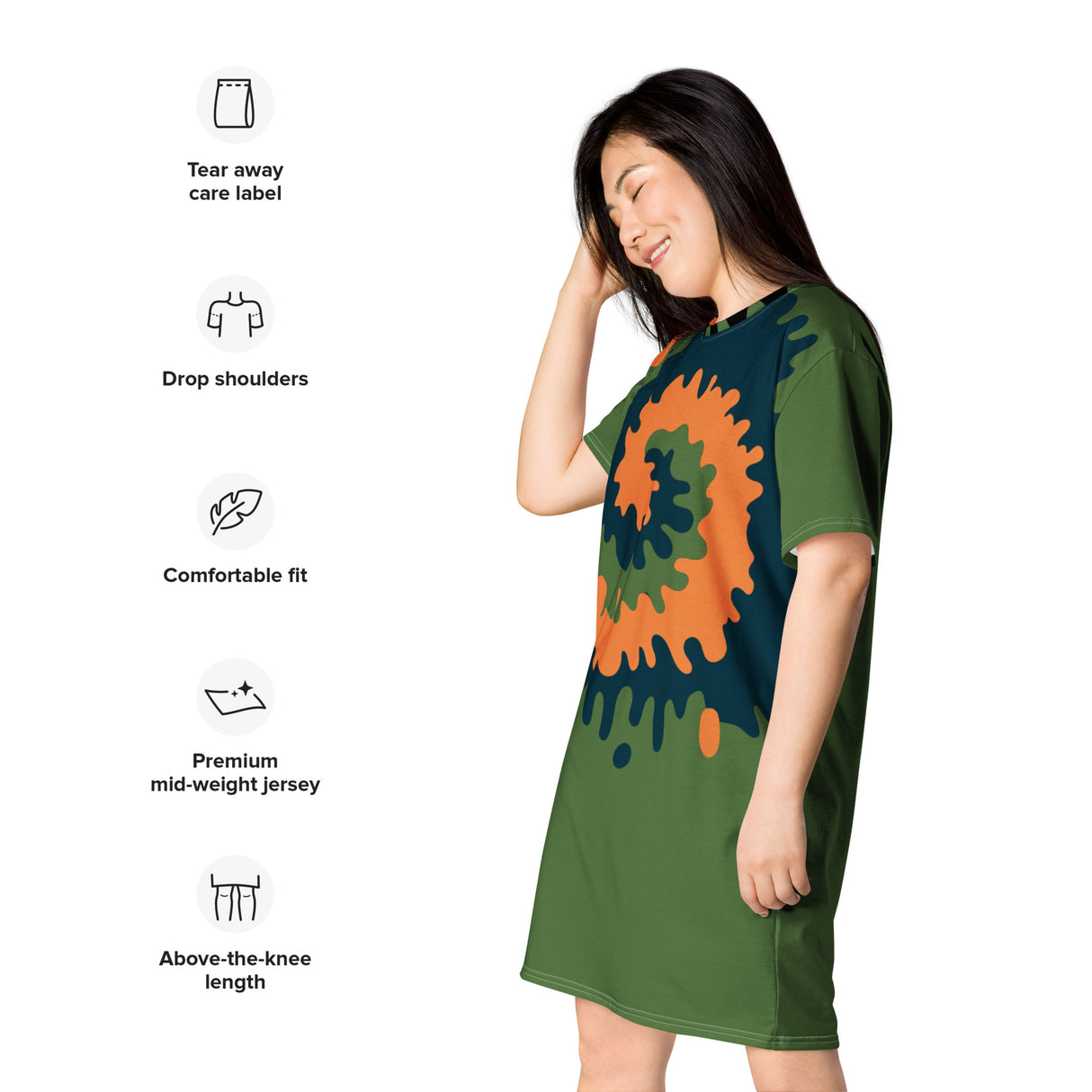 Groovy Times Swim Dress by Baked Fresca