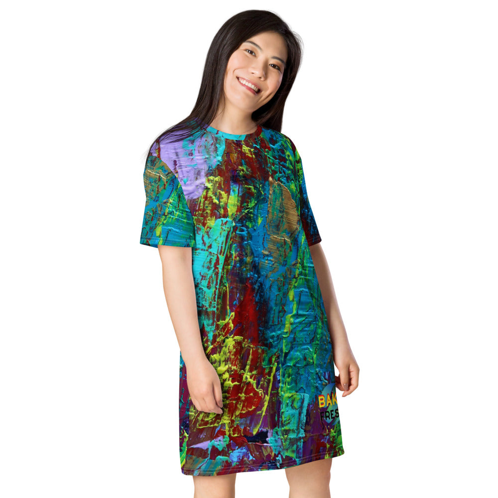 Joyful Art Swim Dress