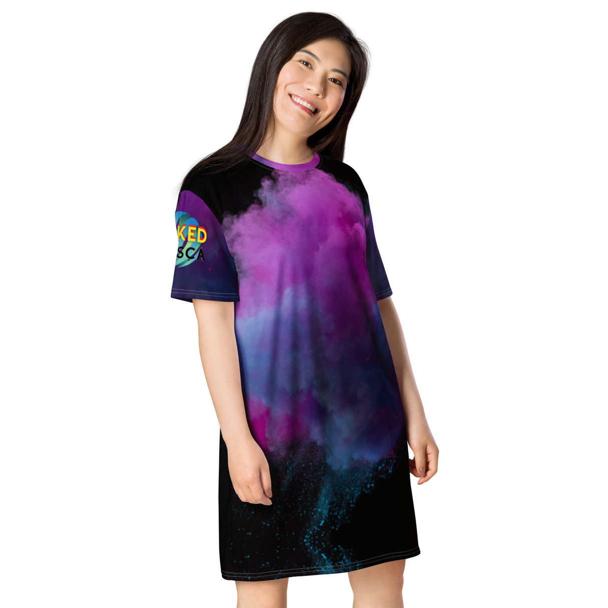 Galaxy Bloom Swim Dress by Baked Fresca