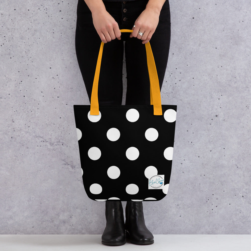 Traditional Polky Medium Sized Fashion Bag