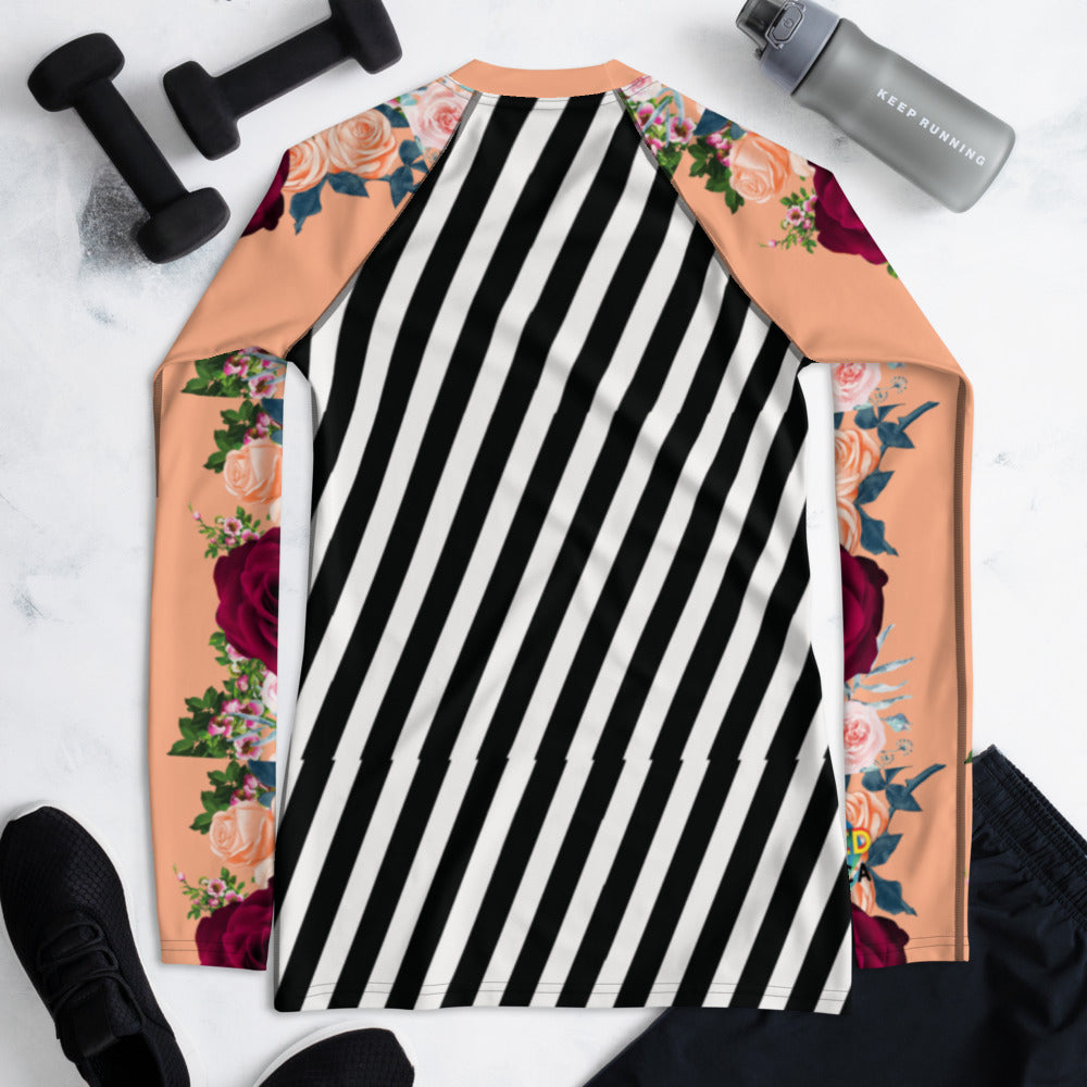 Island Vibes Women's Rash Guard by Baked Fresca