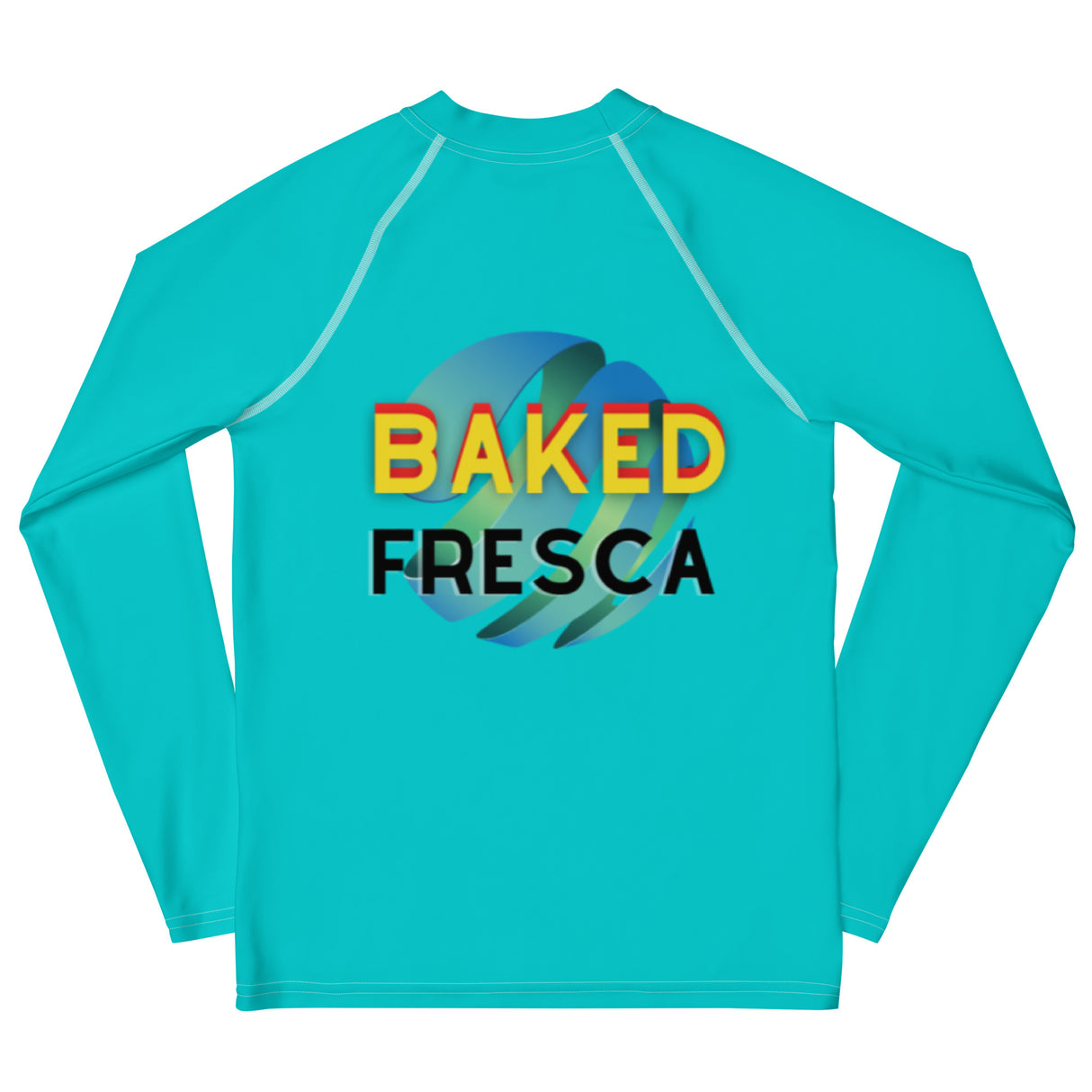 Sky Blue Youth Rash Guard by Baked Fresca