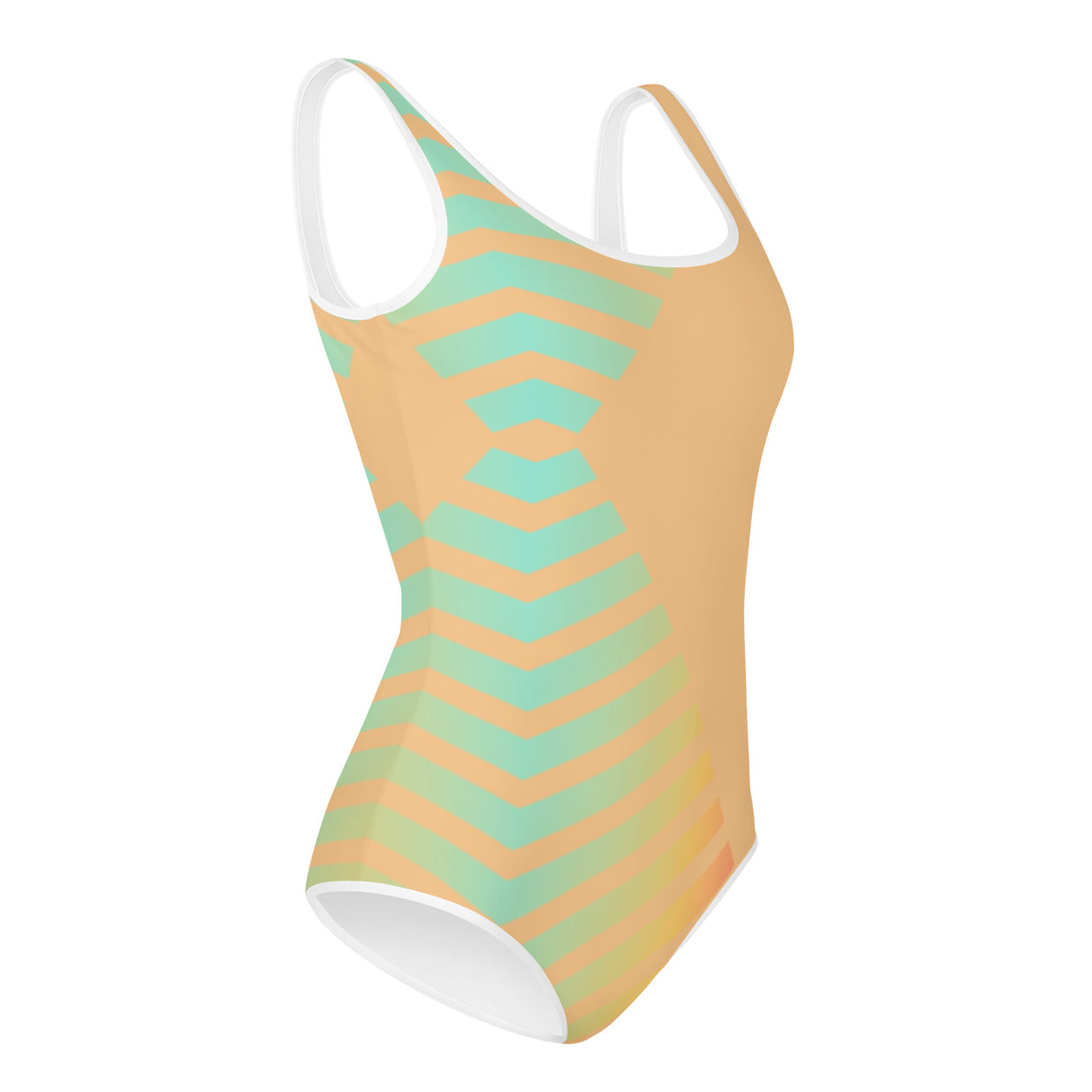 Peachy Vibe Youth Swimsuit