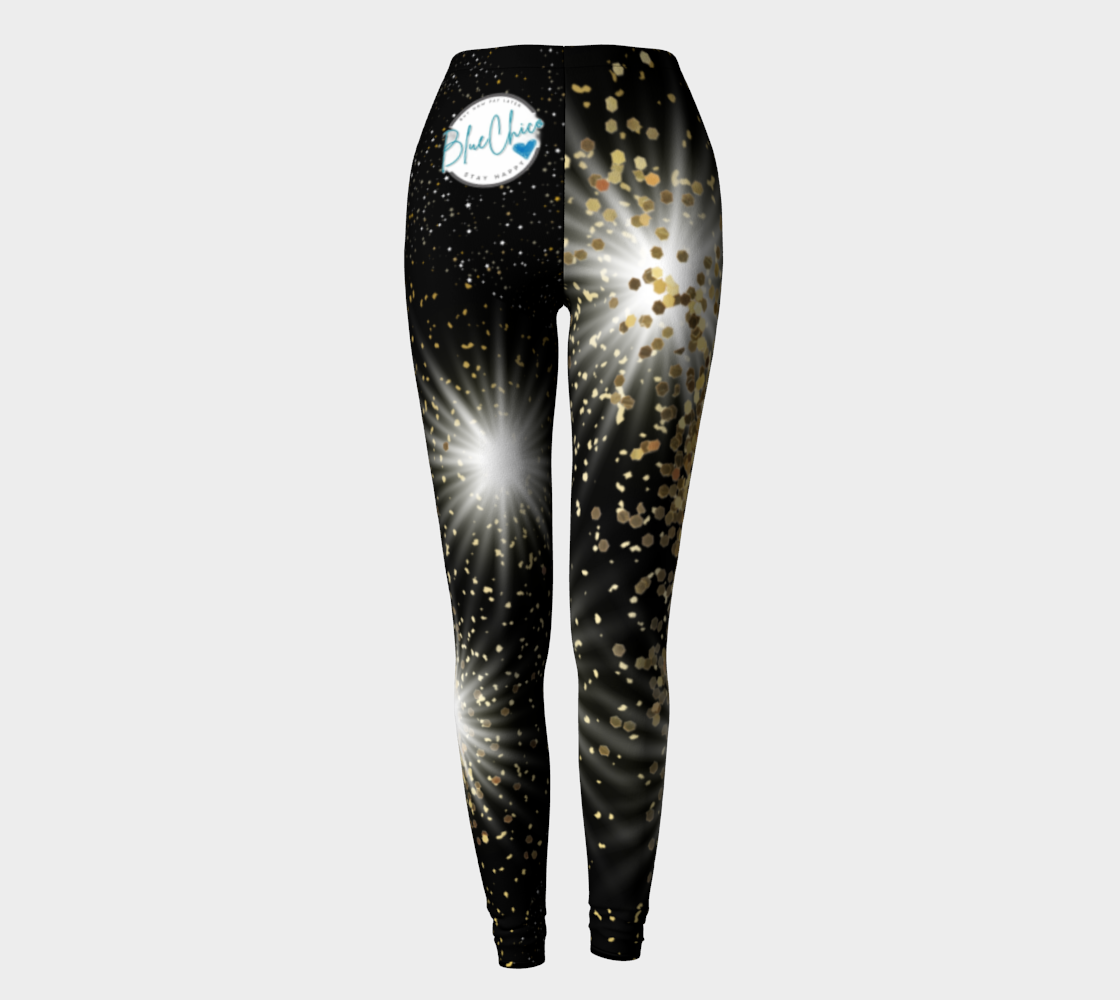 Pixie Gold Premium Stretch Leggings