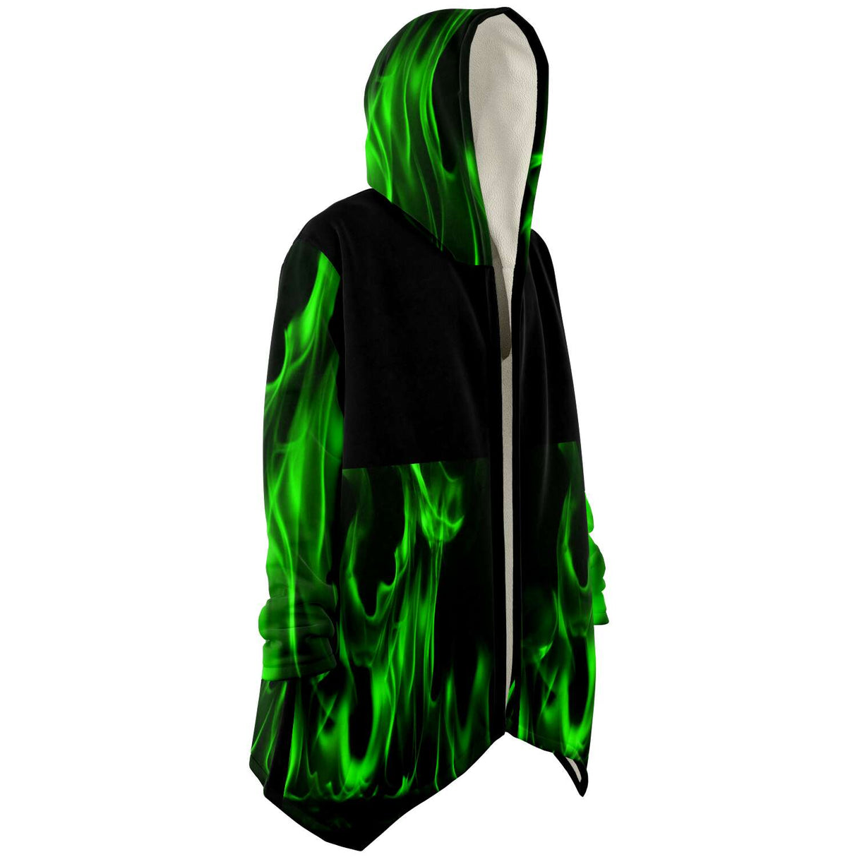 LimeFire Fleece Coat