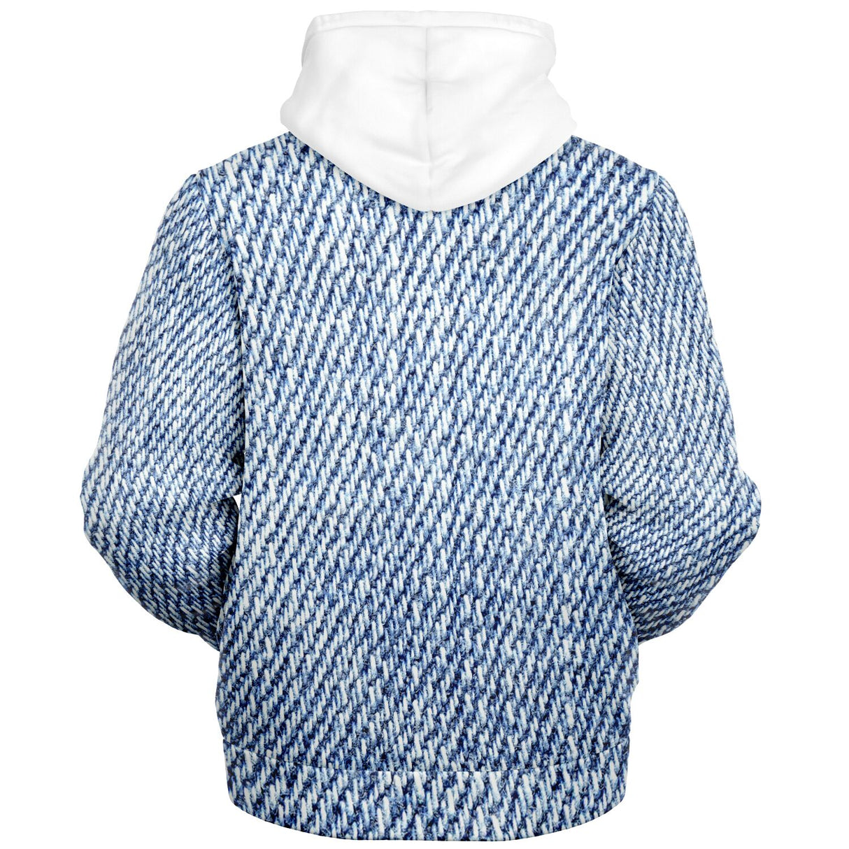 90's Denim Inspired Microfleece Coat