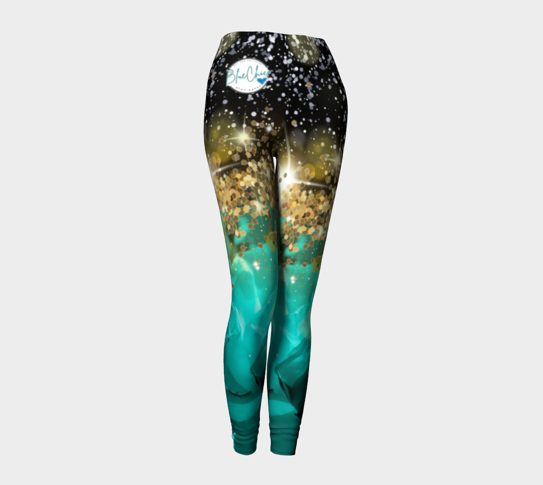 Galaxy Crush Fashion Stretch Leggings