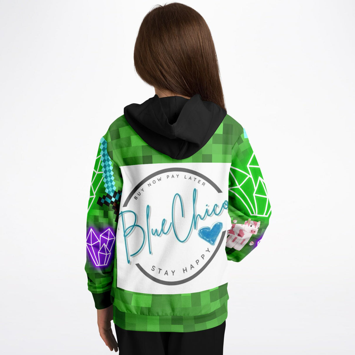 Blocky Fun Kids Zone Hoodie
