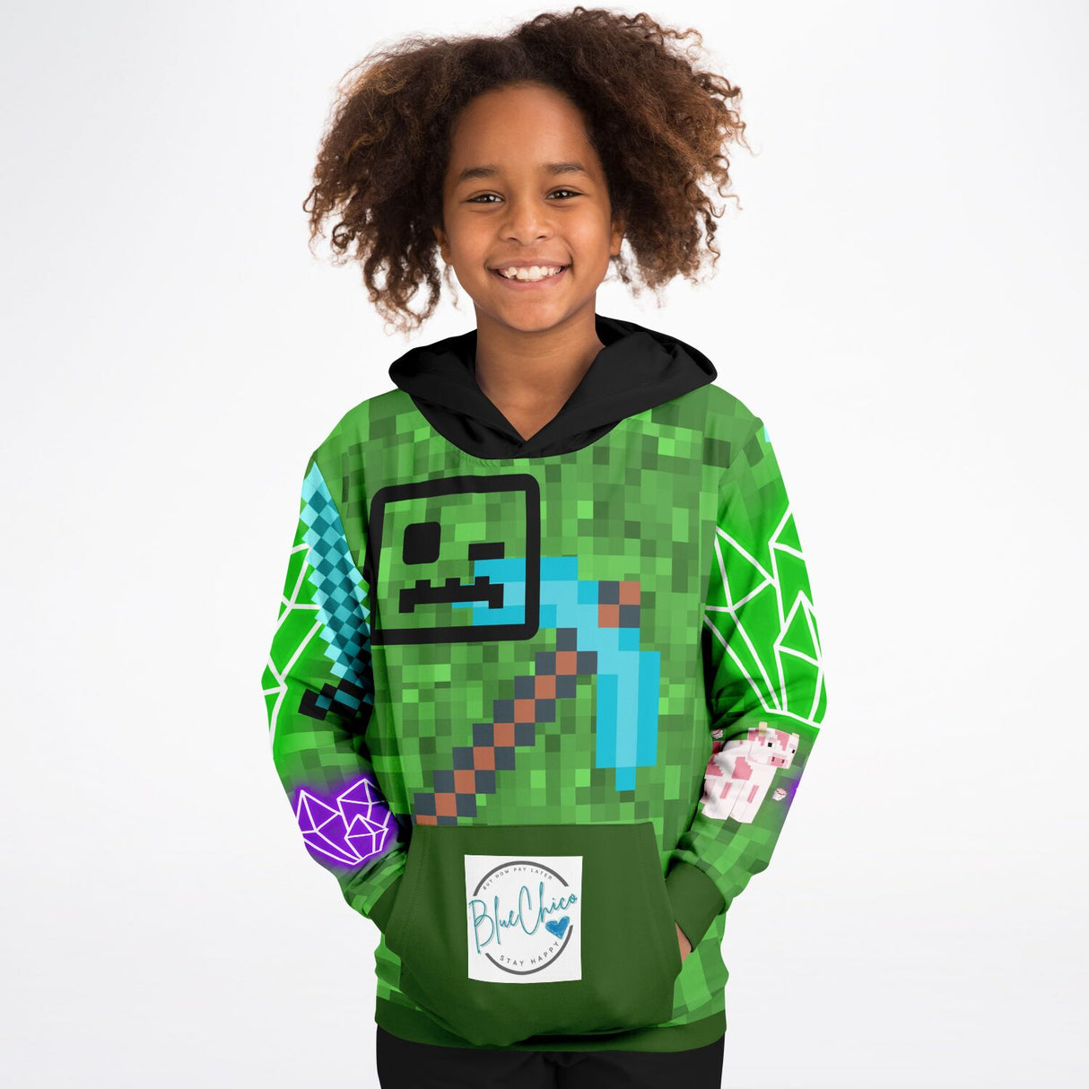 Blocky Fun Kids Zone Hoodie