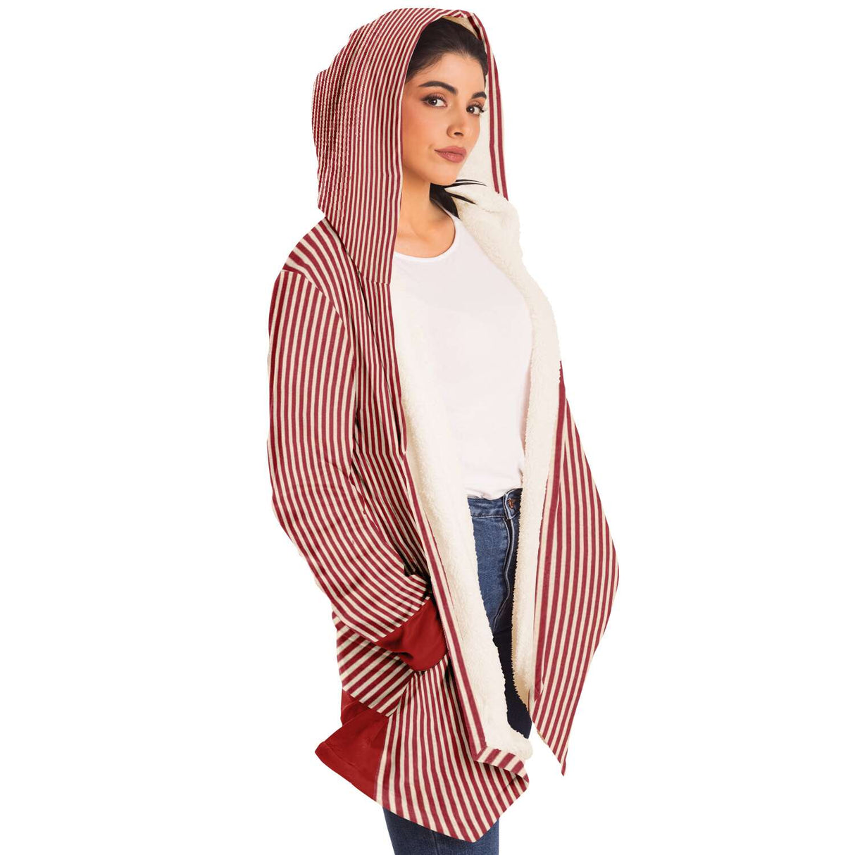 Stripey Charisma Fleece Cloak