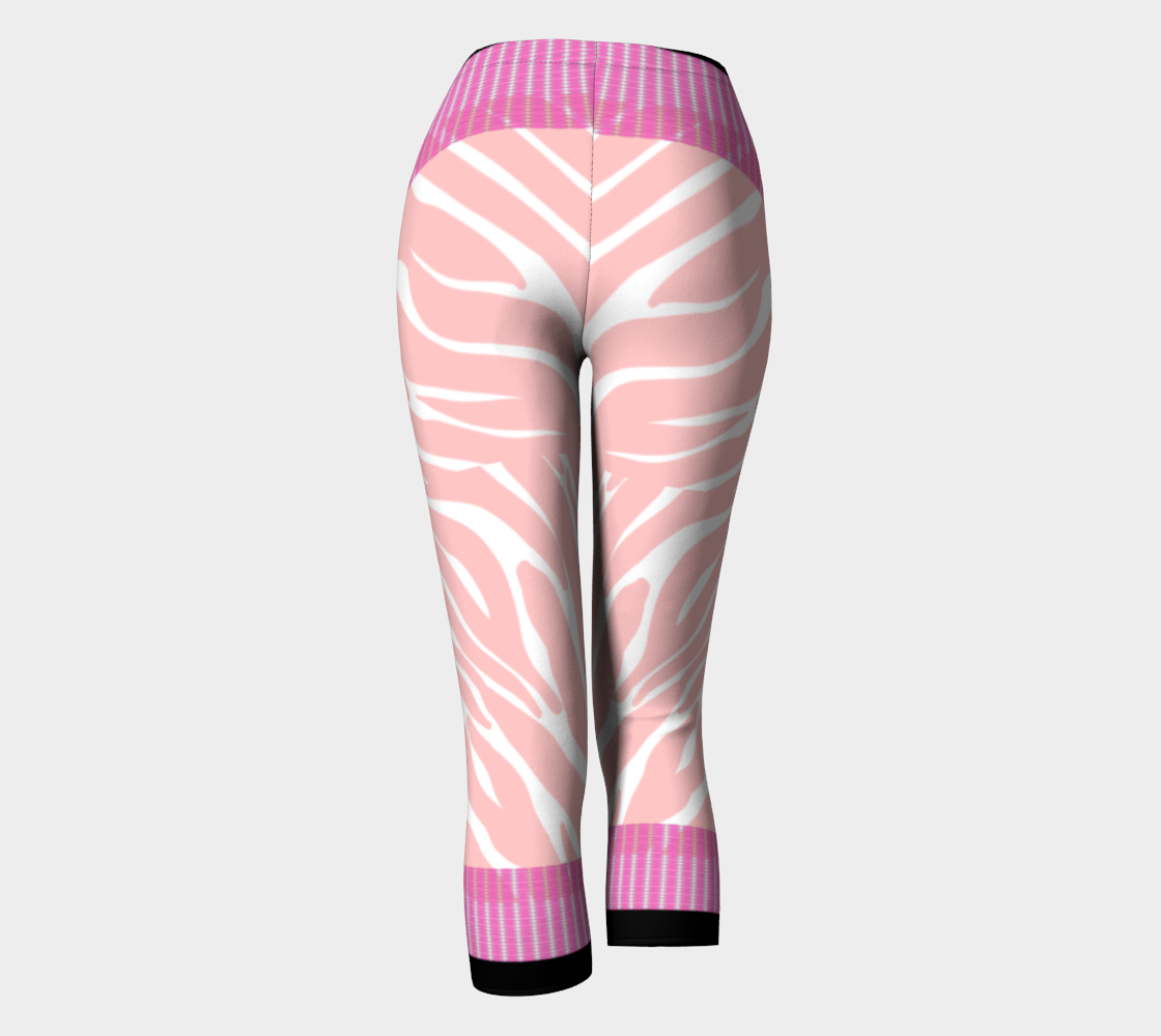 90's Tiger Premium Stretch Capri Leggings