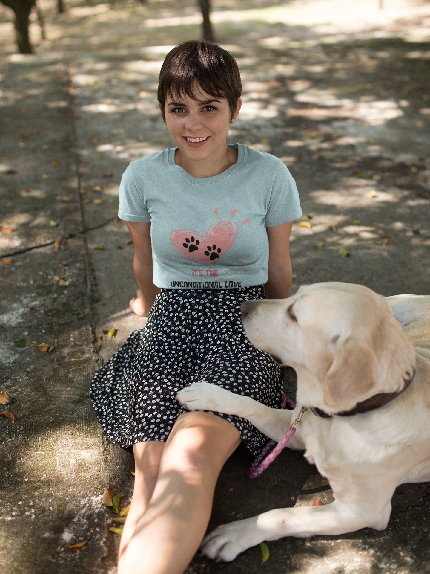 Furry Love Cotton T-Shirt