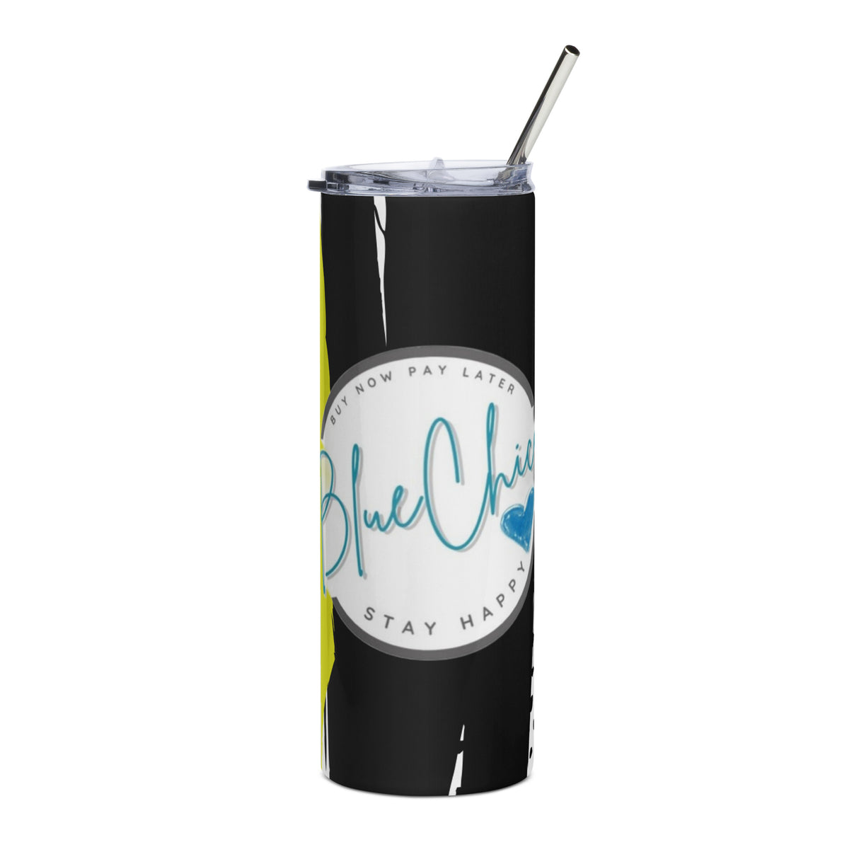 Abstract Tiger Premium Stainless Steel Tumbler