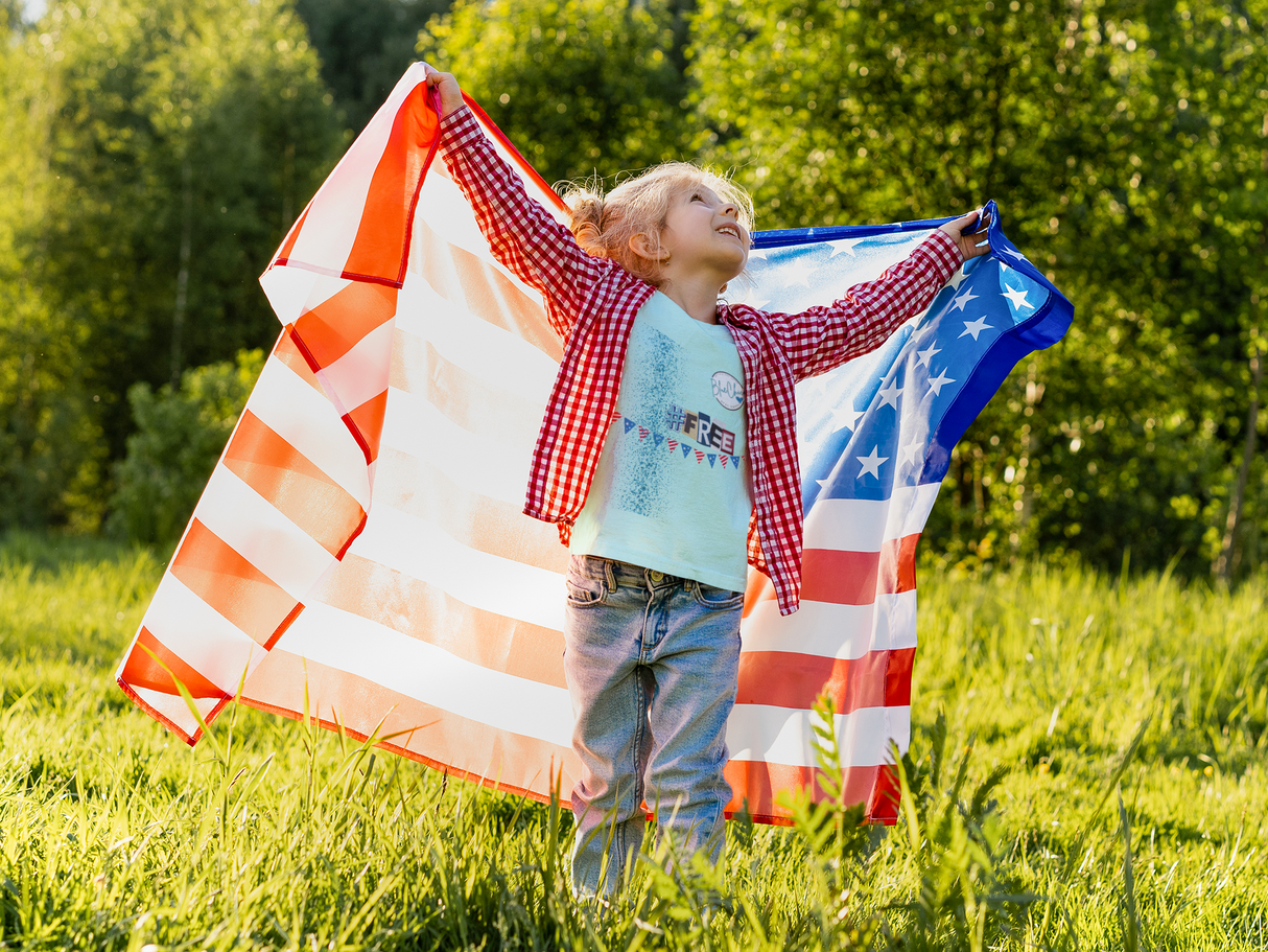 Blue Chico Kids Classic Freedom Tee