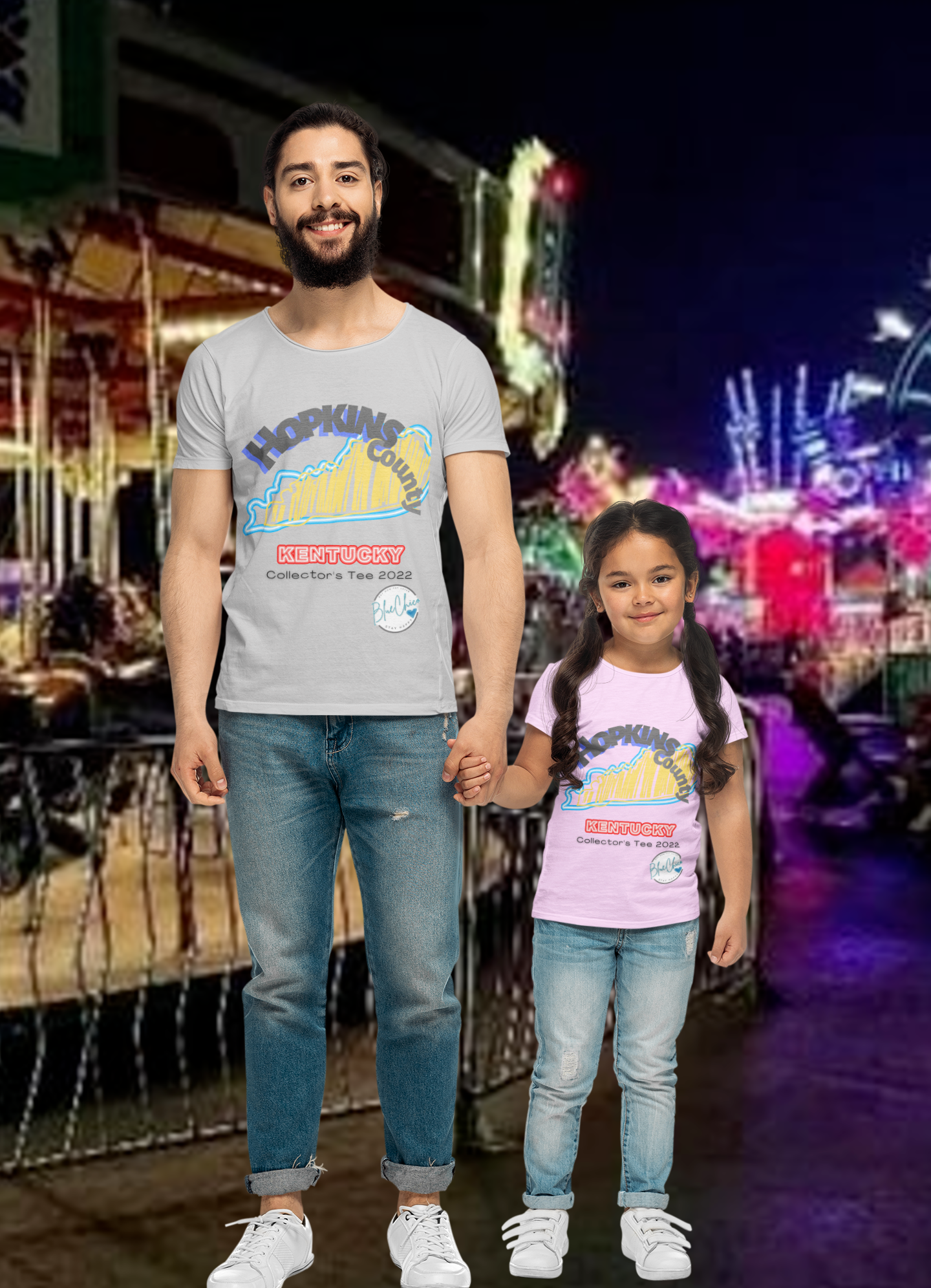 Hopkins County Fair Collector's Tee Simple Design Kids Shirt