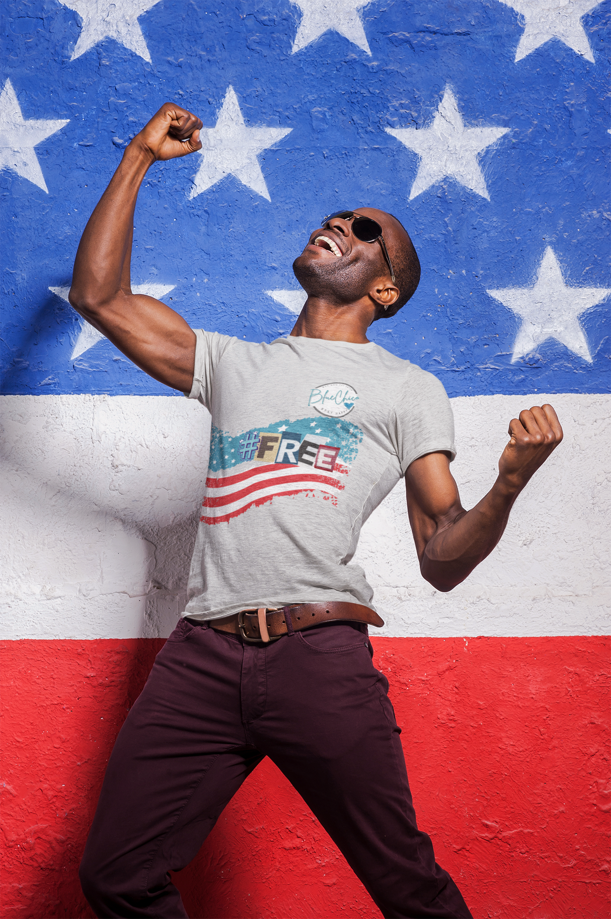 Blue Chico Modern Freedom Tee