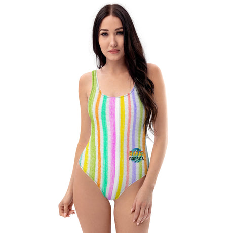 ColorBlock Swim Dress by Baked Fresca