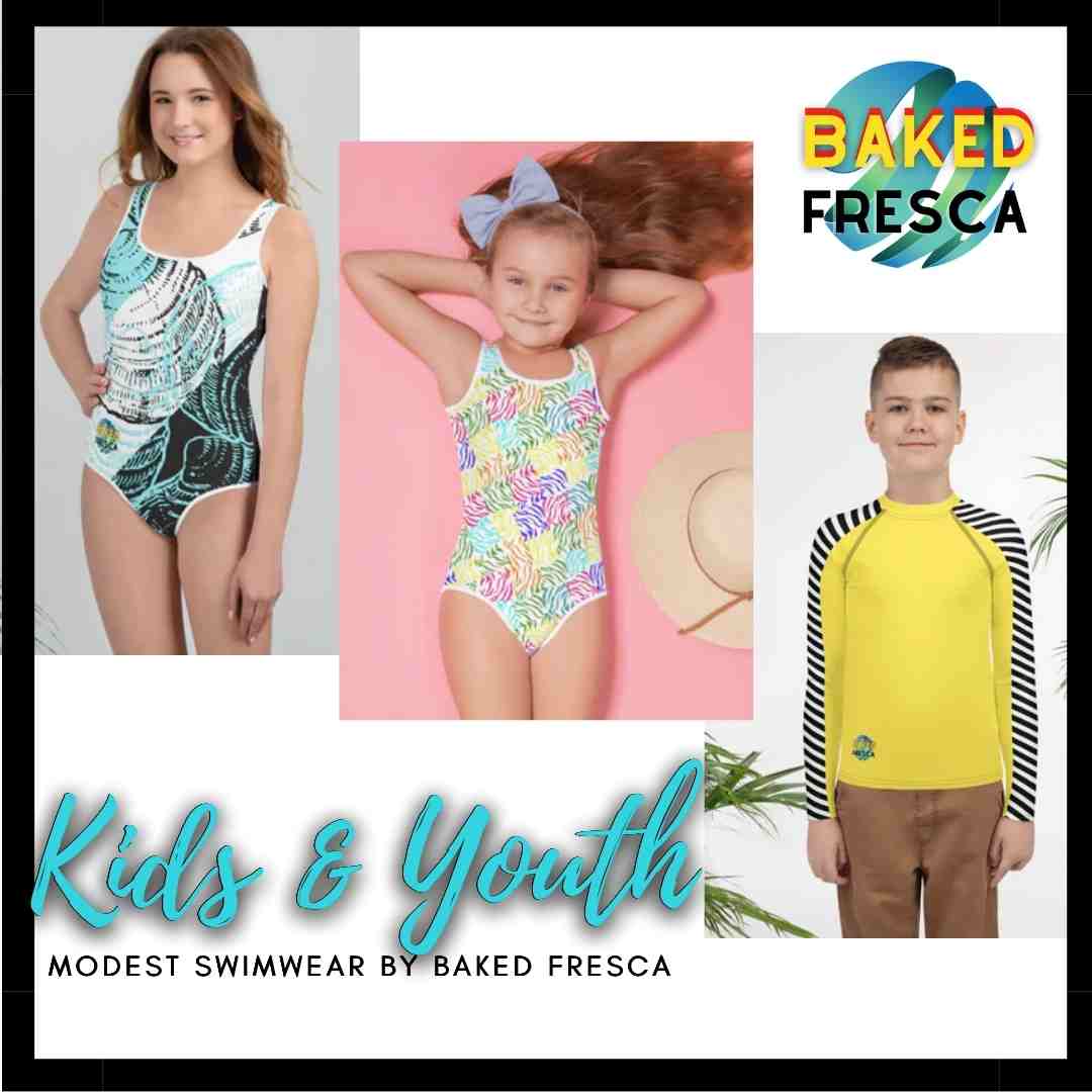 Kids and Youth Swimwear by Baked Fresca