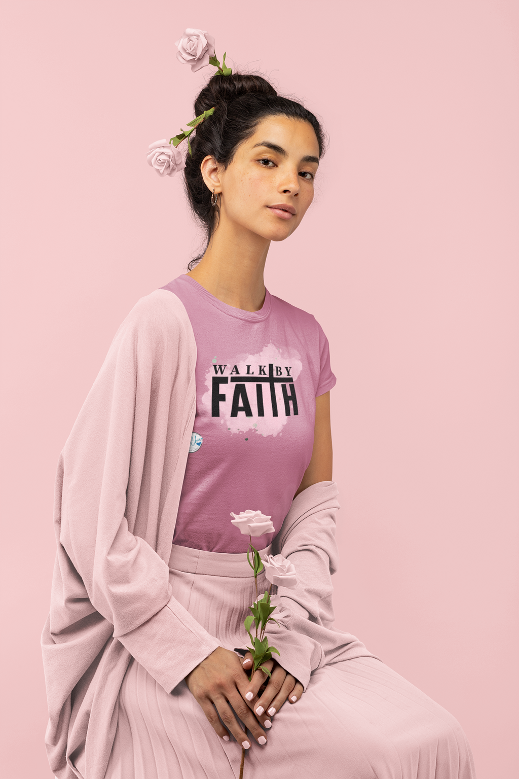$15 Christian Tees Blue Chico Retail